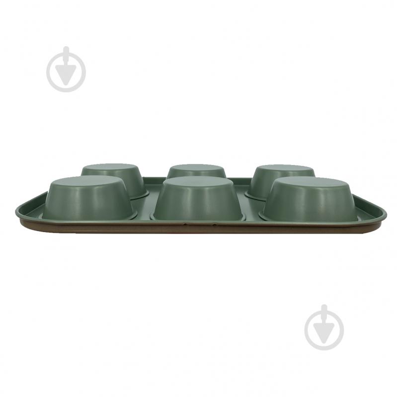 Форма для маффинов Fackelmann Eetrite 29x20x3 см 683229 - фото 3 Форма для маффинов Fackelmann Eetrite 29x20x3 см 683229 - фото 3