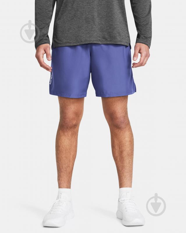 Шорты Under Armour UA WOVEN WDMK SHORTS 1383356-561 р. S синий - фото 1