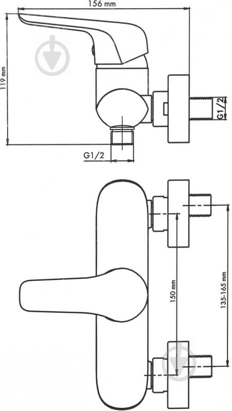 Смеситель для душа ScandiSPA Edda FF4071-4 - фото 3