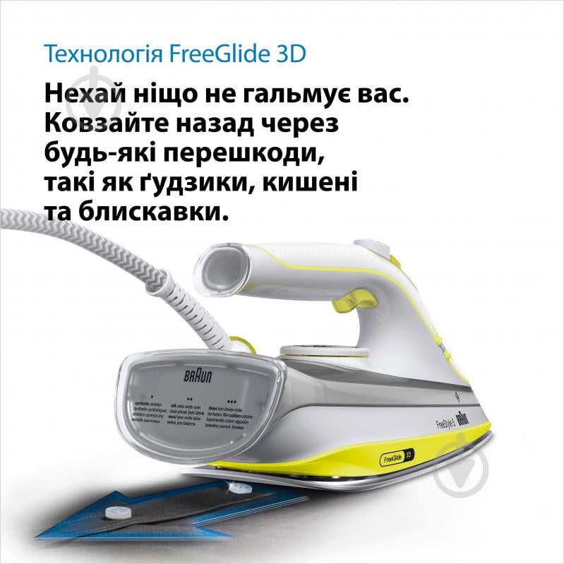 ВИТРИНА! Утюг Braun SI5016YL FreeStyle 5 - фото 5 ВИТРИНА! Утюг Braun SI5016YL FreeStyle 5 - фото 5