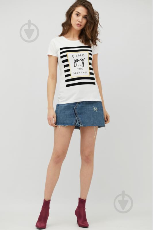 Футболка YAPPI Basic WW1006 р.M белый - фото 2 Футболка YAPPI Basic WW1006 р.M белый - фото 2