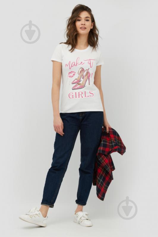 Футболка YAPPI Basic WW1012 р.XL білий - фото 2