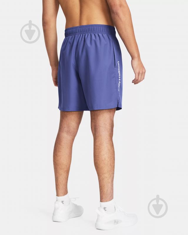 Шорты Under Armour UA WOVEN WDMK SHORTS 1383356-561 р. 2XL синий - фото 2