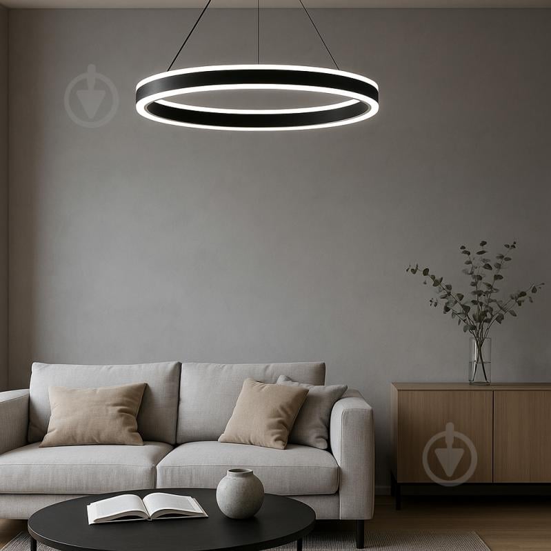 Світильник підвісний LIGHT SET VERBA LED PL 5012 70 Вт чорний - фото 2 Світильник підвісний LIGHT SET VERBA LED PL 5012 70 Вт чорний - фото 2