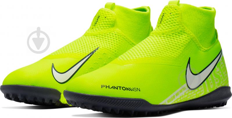 Сороконожки Nike JR PHANTOM VSN ACADEMY DF TF AO3292-717 оранжевый - фото 3