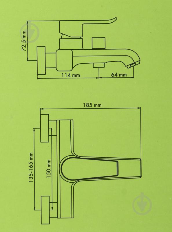 Змішувач для ванни ScandiSPA Narvik - фото 4