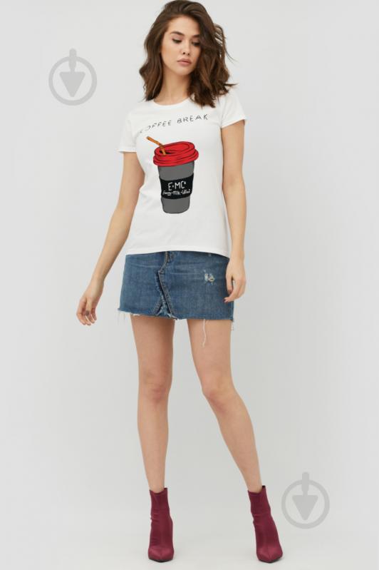 Футболка YAPPI Basic WW1024 р.XL белый - фото 2 Футболка YAPPI Basic WW1024 р.XL белый - фото 2