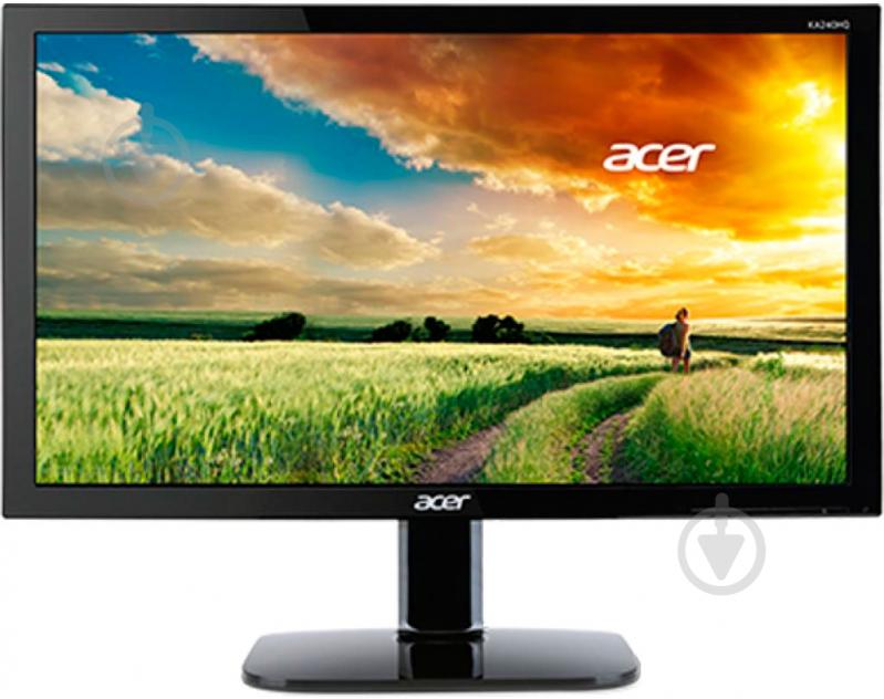Монитор Acer KA240HQBbid 23,6" (UM.UX6EE.B09) - фото 1 Монитор Acer KA240HQBbid 23,6" (UM.UX6EE.B09) - фото 1