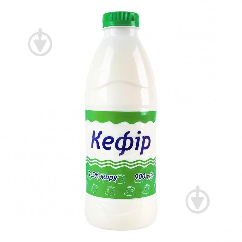 Кефир Дживальдіс 2,5% бутылка 4820164090312 900 г - фото 1