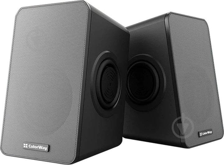 Акустическая система ColorWay BaseSound CW-SPU03BK 2.0 black - фото 2