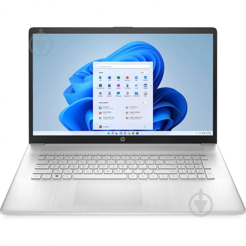 Ноутбук HP 17-cp2008ua 17,3" (91L48EA) natural silver - фото 1