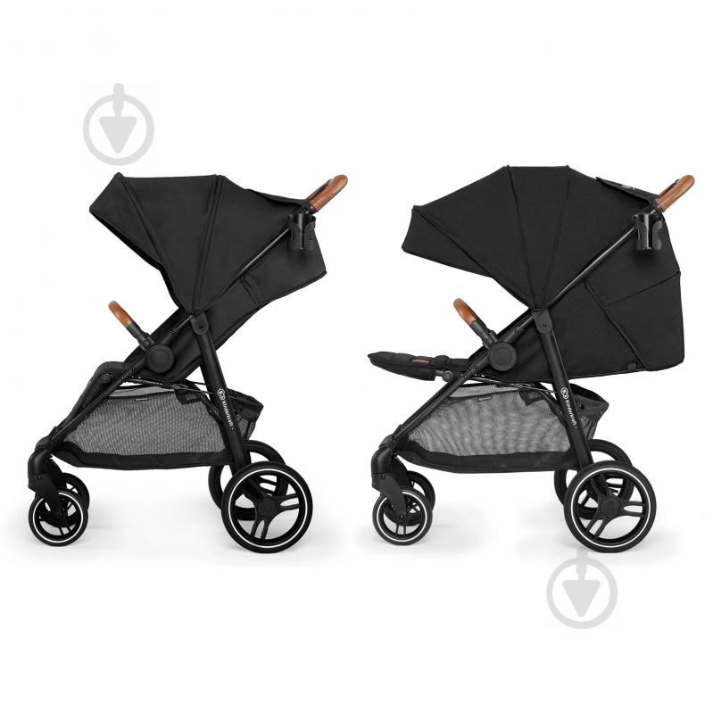 Коляска прогулочная Kinderkraft Grande 2020 черная KKWGRANBLK000N - фото 4