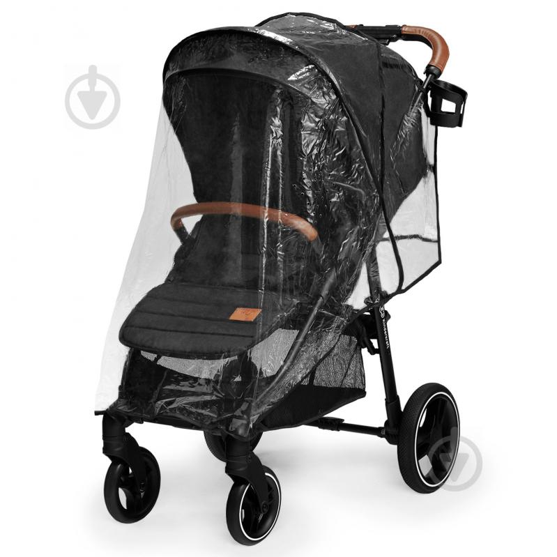 Коляска прогулочная Kinderkraft Grande 2020 черная KKWGRANBLK000N - фото 5