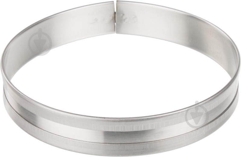 Кольцо для формирования блюда Oбечайка низкая 160х30 мм d160 мм нержавеющая сталь - фото 1 Кольцо для формирования блюда Oбечайка низкая 160х30 мм d160 мм нержавеющая сталь - фото 1