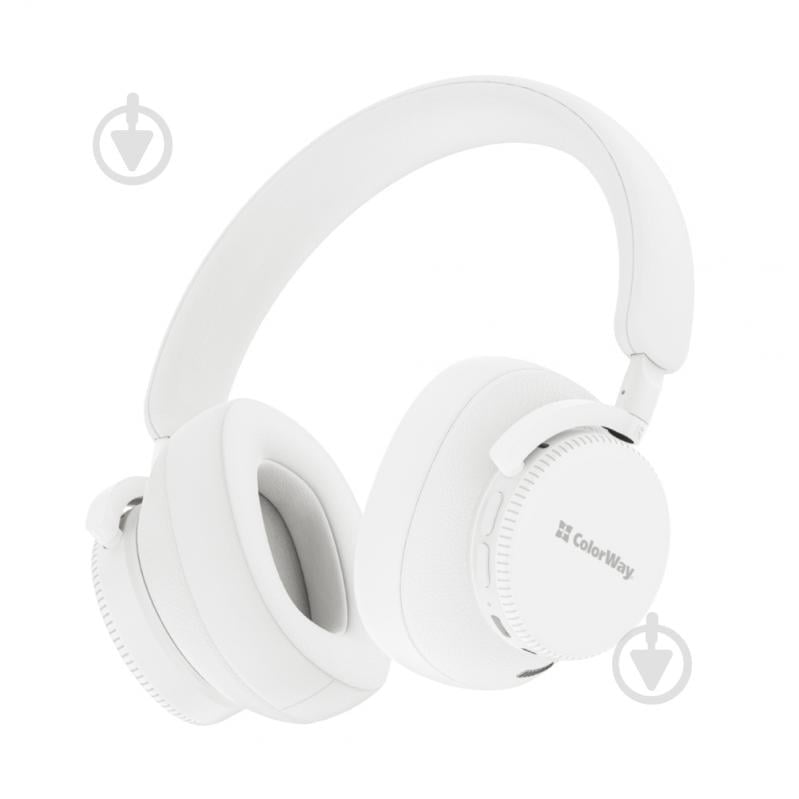 Наушники ColorWay white (CW-HBT01WT) - фото 1