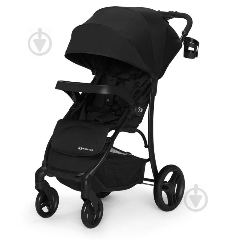 Коляска прогулянкова Kinderkraft Cruiser чорна KKWCRUIBLK0000 - фото 1