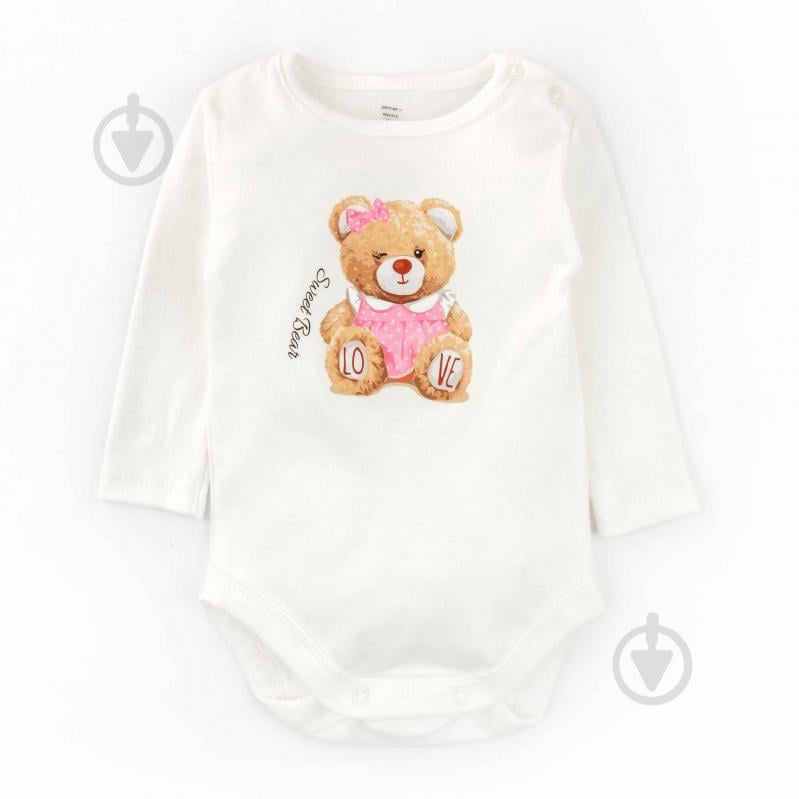 Боди детское для девочки Dexter's Bears р.80 молочный 904571 - фото 1
