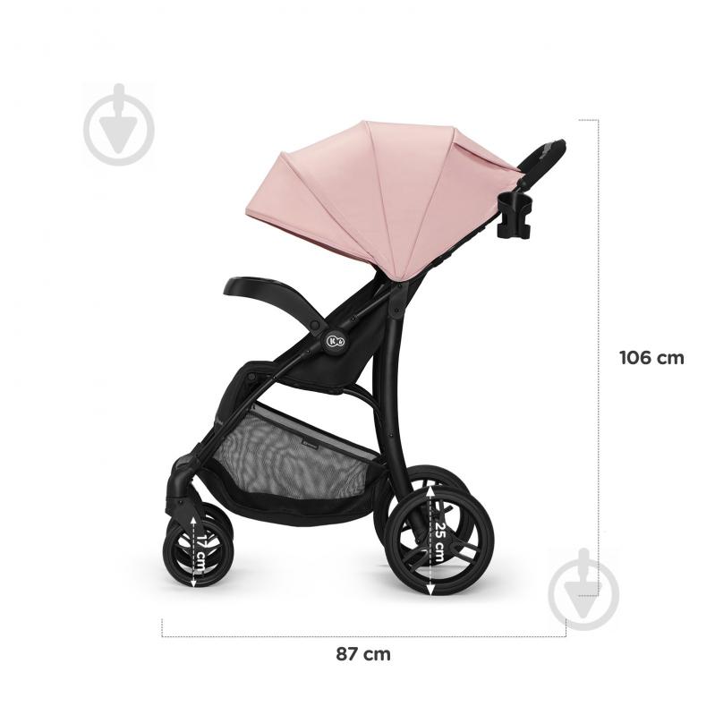 Коляска прогулянкова Kinderkraft Cruiser рожева KKWCRUIPNK0000 - фото 12