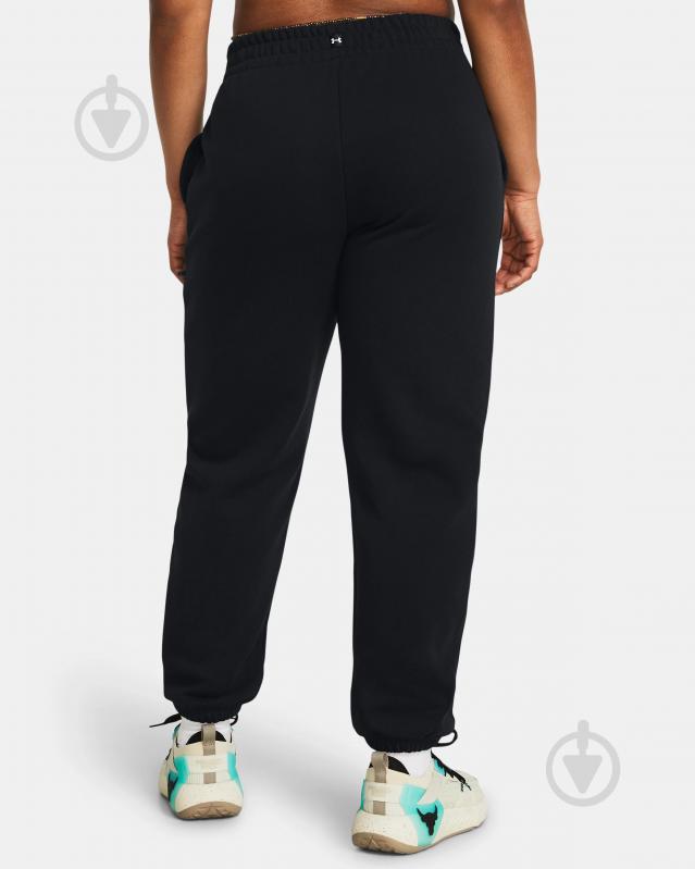 Брюки Under Armour PJT RCK Q1 HW TERRY PANT 1383305-001 р. L черный - фото 2