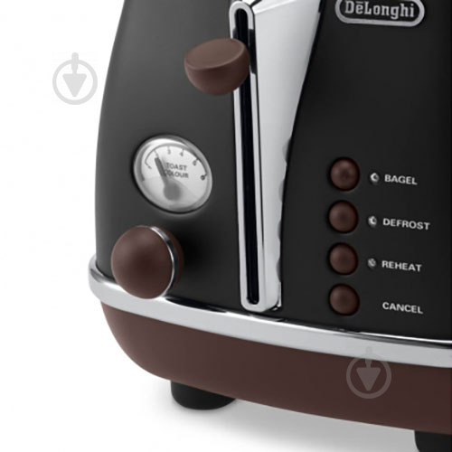 Тостер Delonghi CTIN 2103 BK - фото 5