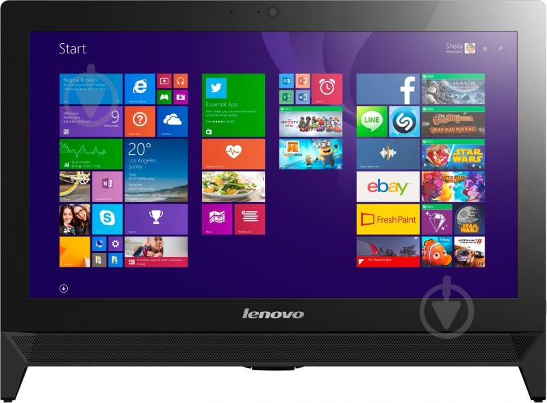 Моноблок Lenovo IdeaCentre C20-00 19,5" (F0BB00Q2UA) black - фото 2