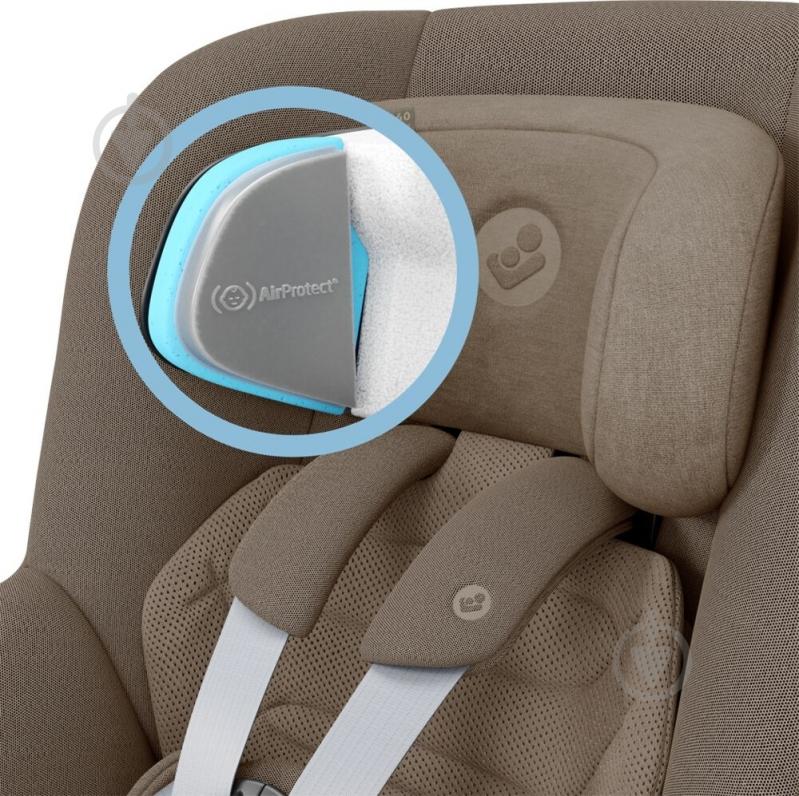 Автокрісло Maxi-Cosi Mica 360 PRO i-Size Authentic Truffle бежевий 8549251110 - фото 5 Автокрісло Maxi-Cosi Mica 360 PRO i-Size Authentic Truffle бежевий 8549251110 - фото 5