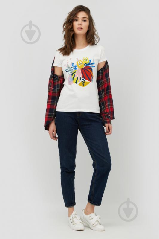 Футболка YAPPI Basic WW1049 р.XL белый - фото 2