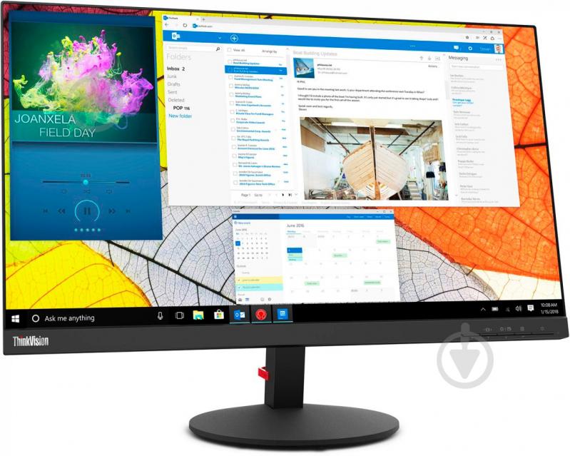 Монитор Lenovo ThinkVision S24Q-10 23,8" (61E7GAT1/61E7GAR1) - фото 2