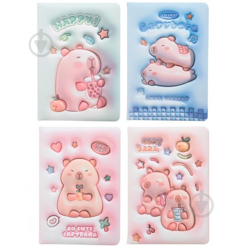 Блокнот Forme Capybara Soft 145 х 210 мм ассорти KIDS Line - фото 1