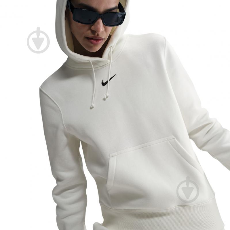 Джемпер Nike W NSW PHNX FLC STD PO HOODIE HF6839-133 р.XL бежевий - фото 4 Джемпер Nike W NSW PHNX FLC STD PO HOODIE HF6839-133 р.XL бежевий - фото 4