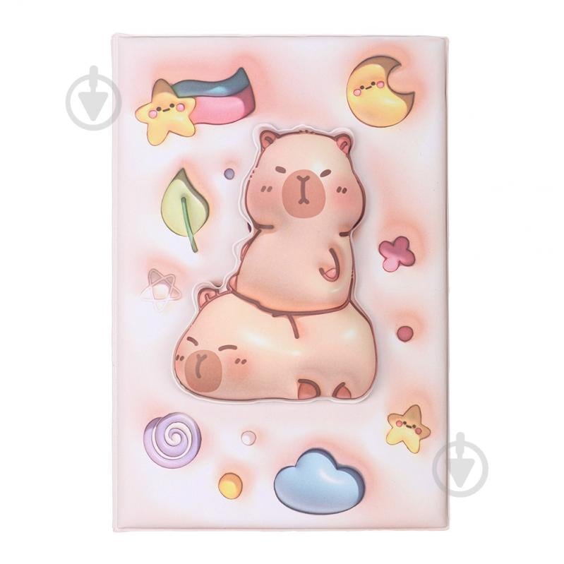 Блокнот Forme 3D Capybara 2 Soft 145х210 мм KIDS Line - фото 1