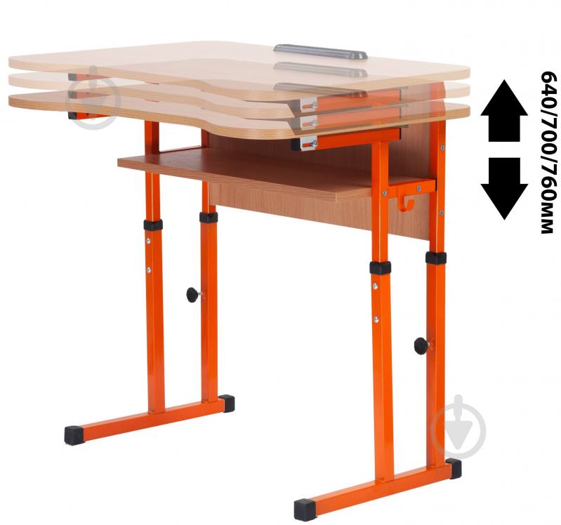 Комплект парта и стул-трансформеры SECTOR BB-7002 - фото 4 Комплект парта и стул-трансформеры SECTOR BB-7002 - фото 4