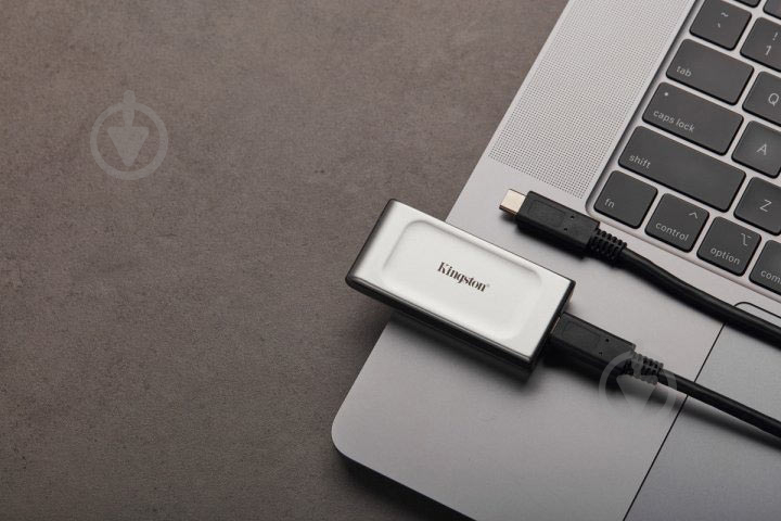 SSD-накопитель Kingston 2000GB Portable USB Type-C TLC (SXS2000/2000G) - фото 8