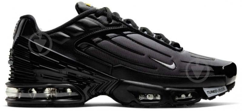 Кросівки чоловічі демісезонні Nike AIR MAX PLUS III CJ9684-002 р.45 чорні - фото 3