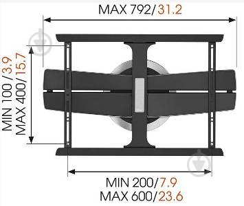 Кронштейн настенный Vogels NEXT 7345 DesignMount (6172858) - фото 6