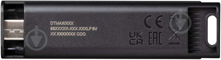 Флешпам'ять Kingston 1 ТБ USB 3.2 USB Type-C black (DTMAX/1TB) - фото 8