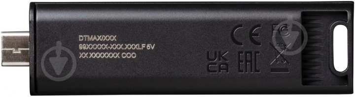 Флешпам'ять Kingston 1 ТБ USB 3.2 USB Type-C black (DTMAX/1TB) - фото 7