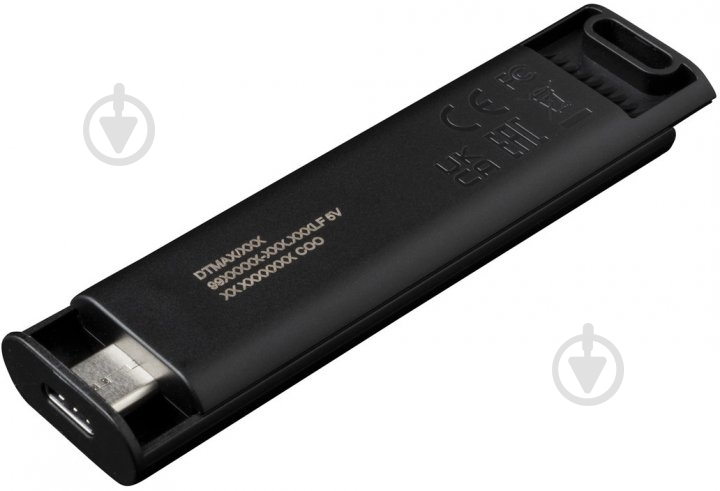 Флешпам'ять Kingston 1 ТБ USB 3.2 USB Type-C black (DTMAX/1TB) - фото 6