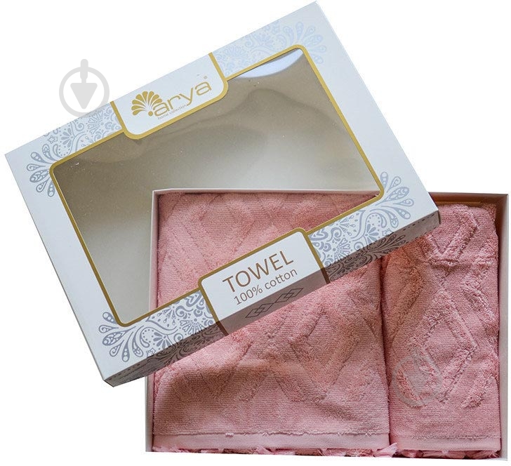 Набор полотенец Duma розовый Arya - фото 6 Набор полотенец Duma розовый Arya - фото 6