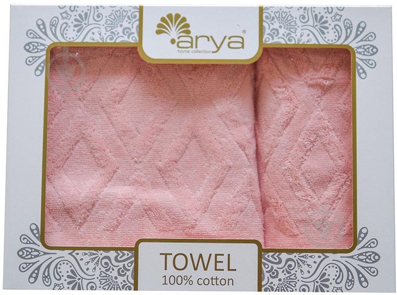 Набор полотенец Duma розовый Arya - фото 7 Набор полотенец Duma розовый Arya - фото 7