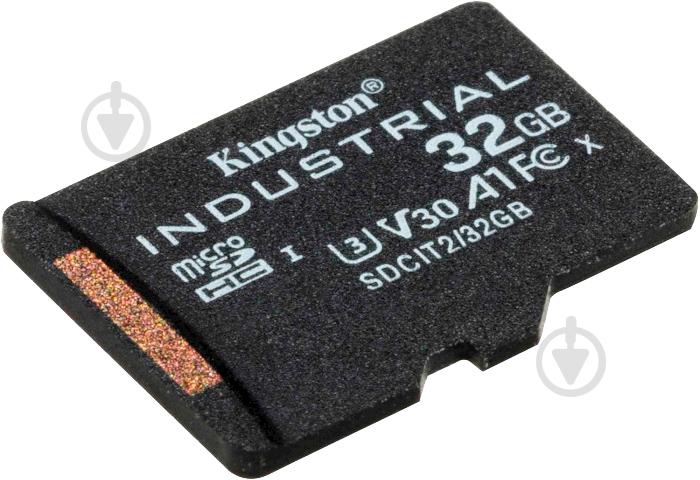 Карта пам'яті Kingston microSDHC 32 ГБ Class 10 (SDCIT2/32GBSP) Industrial - фото 2