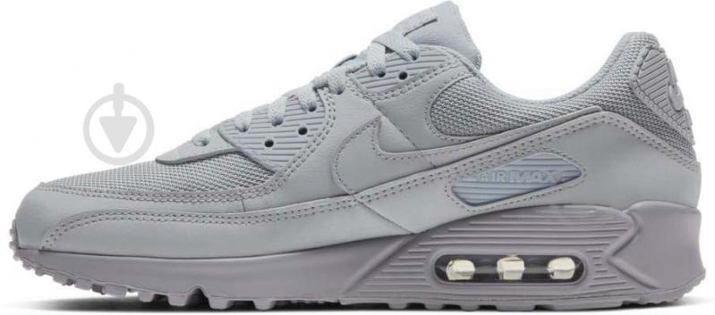 Кросівки чоловічі демісезонні Nike AIR MAX 90 CN8490-001 р.41 сірі - фото 2