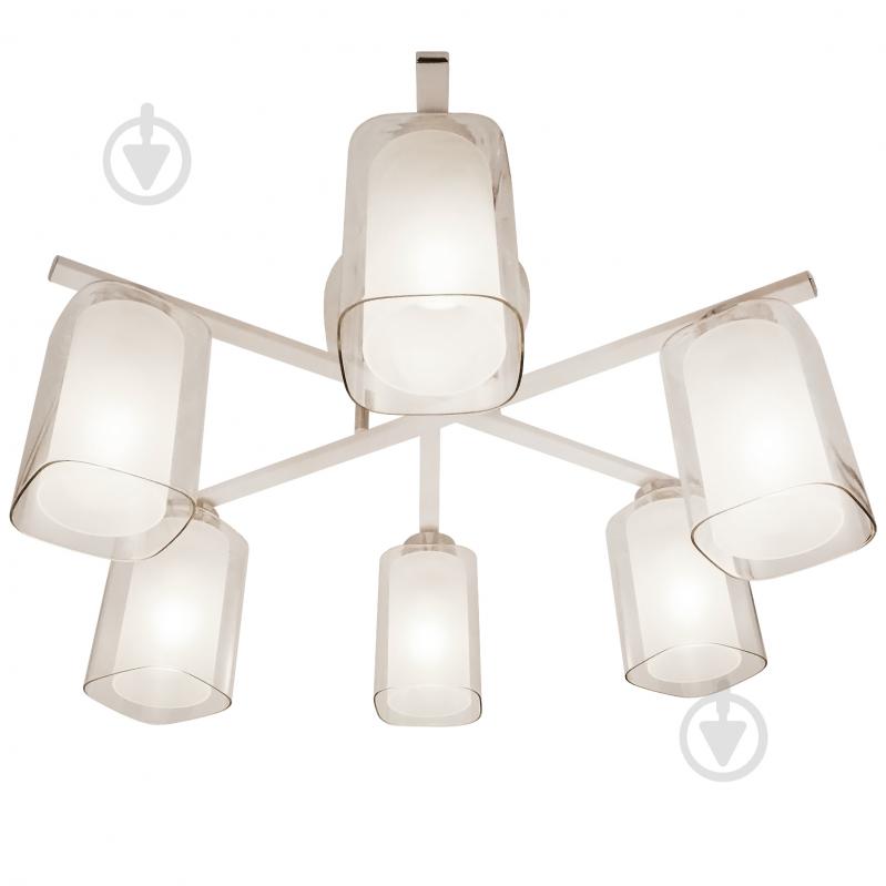 Люстра стельова Victoria Lighting 6x60 Вт E27 білий Artur/PL6 white - фото 1