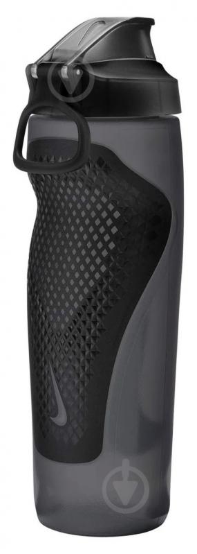 Бутылка спортивная Nike REFUEL BOTTLE чорная - фото 2 Бутылка спортивная Nike REFUEL BOTTLE чорная - фото 2