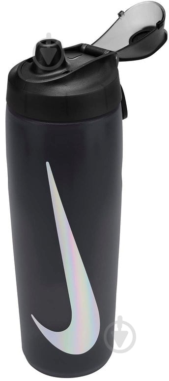 Бутылка спортивная Nike REFUEL BOTTLE чорная - фото 4 Бутылка спортивная Nike REFUEL BOTTLE чорная - фото 4