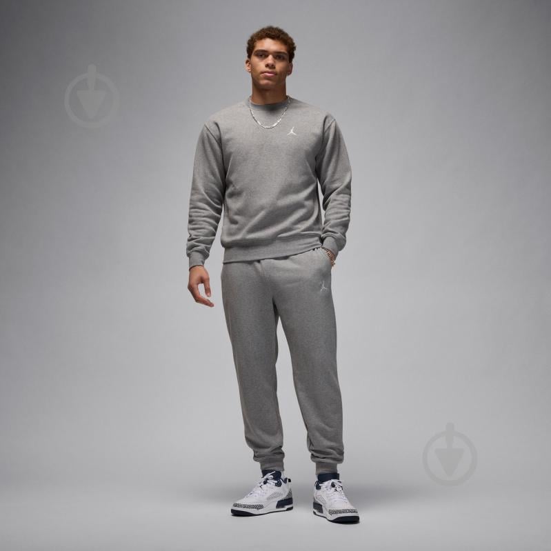Свитшот Jordan M J BRKLN FLC CREW FV7293-091 р.XL серый - фото 5