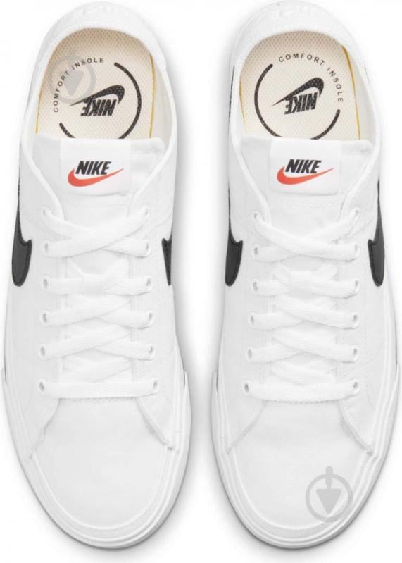 Кеди Nike Court Legacy Canvas CW6539-101 р.45,5 білий - фото 3