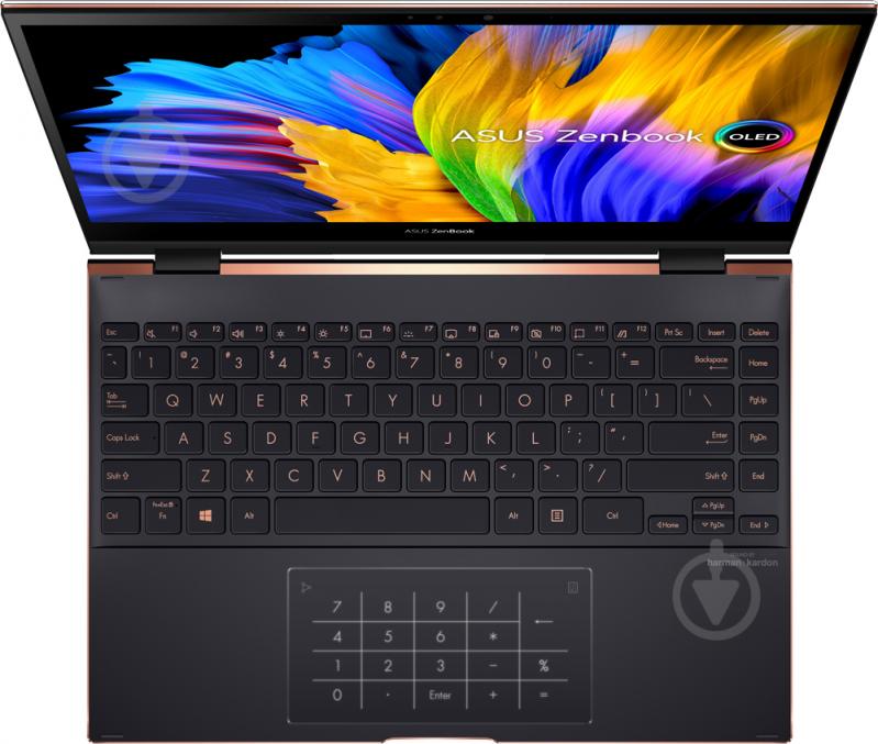 Ноутбук Asus ZenBook Flip S UX371EA-HL488T 13,3 (90NB0RZ2-M12220) jade black - фото 2