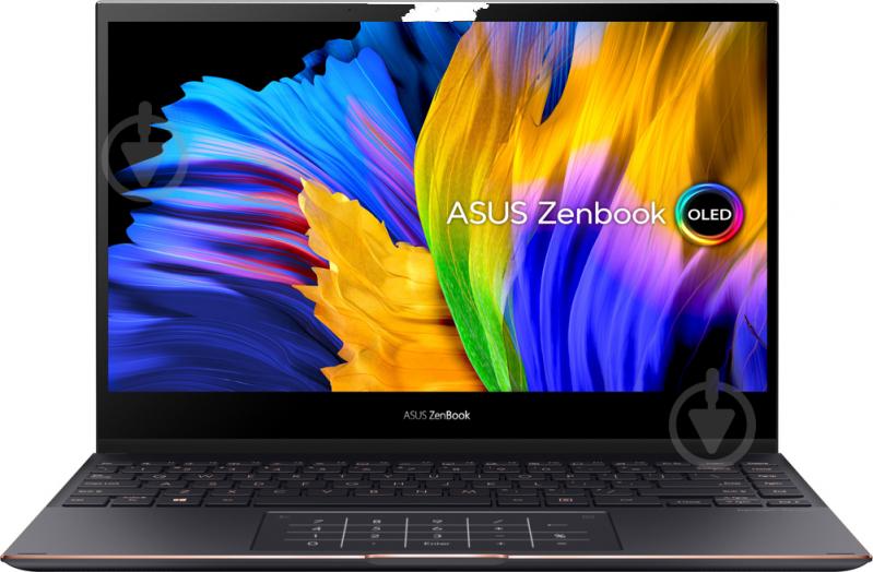 Ноутбук Asus ZenBook Flip S UX371EA-HL488T 13,3 (90NB0RZ2-M12220) jade black - фото 1