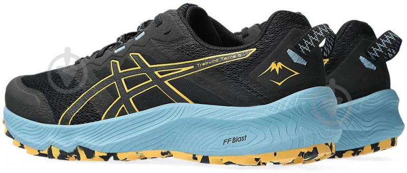 Кросівки чоловічі Asics TRABUCO TERRA 2 1011B607-001 р.45 чорні - фото 4